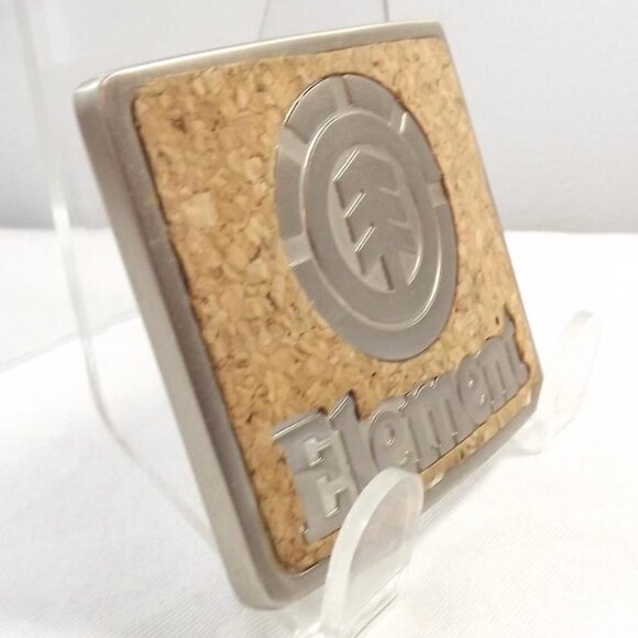 Element Skateboard Sports Logo Cork Belt Buckle - Picture 10 of 10